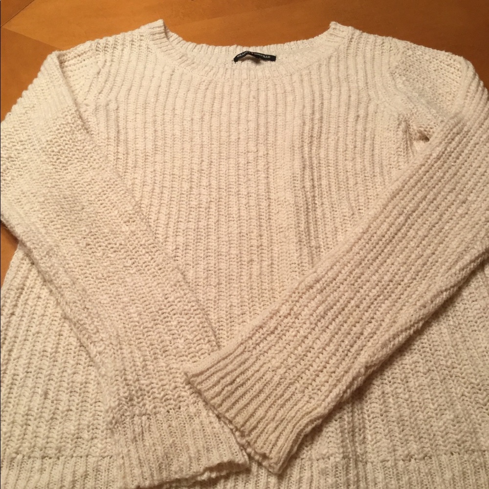 Cream sweater
